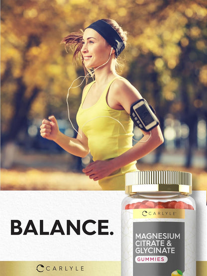 Magnesium Citrate Supplement Gummies | 960Mg | 60 Count | Lemon Raspberry Flavor | Vegan for Women and Men | Non-Gmo & Gluten Free